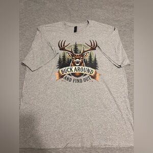 Gray Graphic Men's T-Shirt
